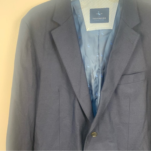 Tailorbyrd Collection Lanificio Filarte Super 110’s Wool Blazer Jacket - Picture 9 of 13